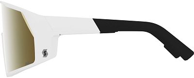 Превью  Велоочки SCOTT Pro Shield LS White, Линзы: AMP Gold Chrome (289231-0196374)